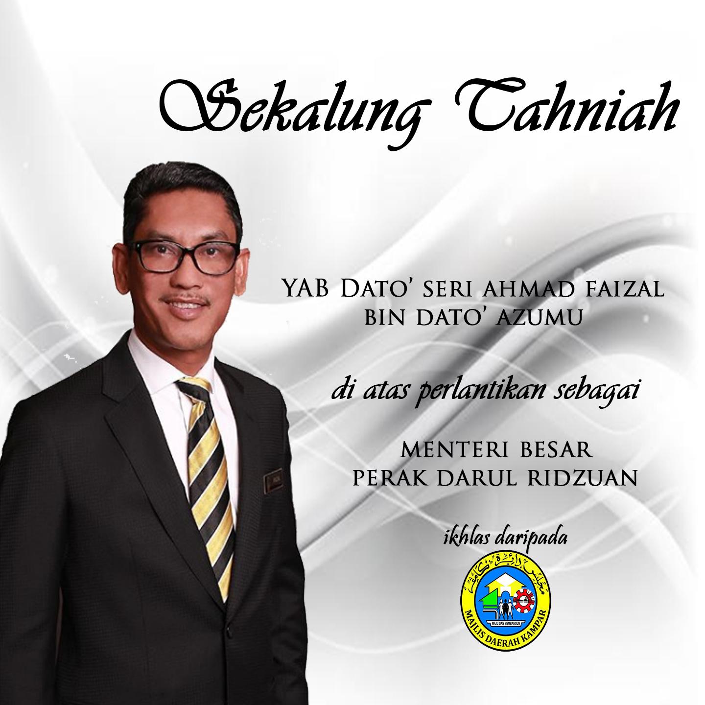 Sekalung Tahniah Portal Rasmi Majlis Daerah Kampar (MDKpr)