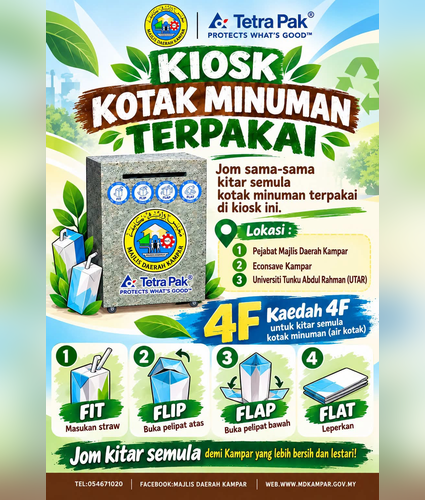 JOM KITAR SEMULA KOTAK MINUMAN TERPAKAI!