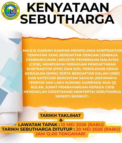 KENYATAAN SEBUTHARGA 13.5.2026