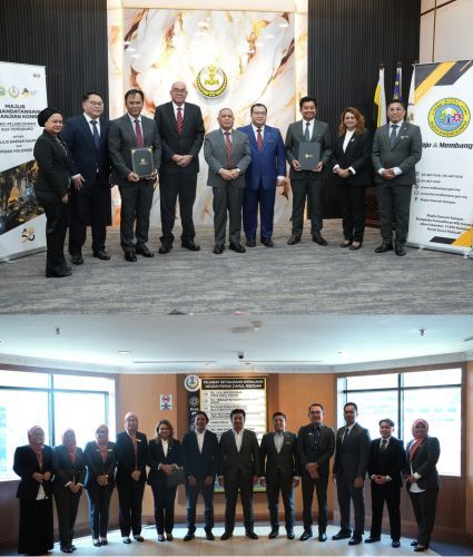 MAJLIS MENANDATANGANI PERJANJIAN KONSESI PEMBANGUNAN EKO-PELANCONGAN WILAYAH GUNUNG TEMPURUNG