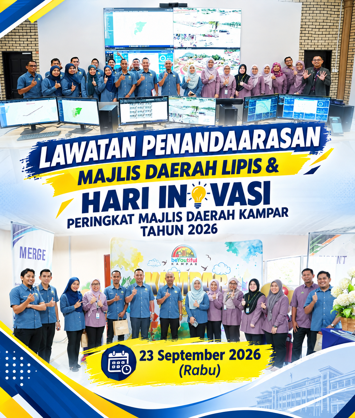 LAWATAN PENANDAARASAN MAJLIS DAERAH LIPIS