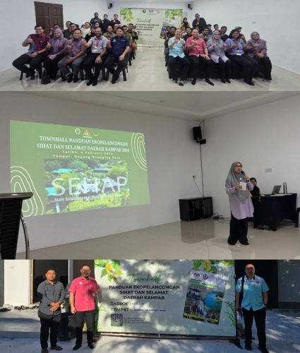 PROGRAM TOWNHALL EKO-PELANCONGAN SIHAT DAN SELAMAT (SEHAP) DAERAH KAMPAR