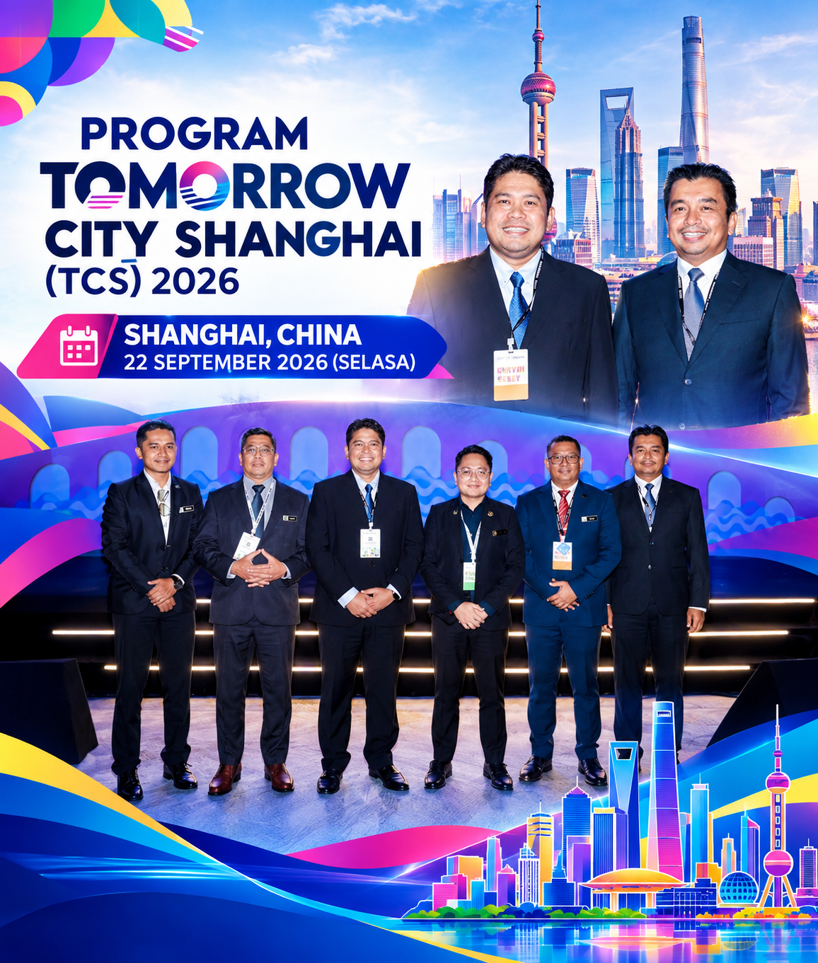 𝐏𝐑𝐎𝐆𝐑𝐀𝐌 𝐓𝐎𝐌𝐎𝐑𝐑𝐎𝐖 𝐂𝐈𝐓𝐘 𝐒𝐇𝐀𝐍𝐆𝐇𝐀𝐈 (𝐓𝐂𝐒) 𝟐𝟎𝟐𝟔 𝐃𝐈 𝐒𝐇𝐀𝐍𝐆𝐇𝐀𝐈, 𝐂𝐇𝐈𝐍𝐀